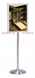 TMTS-52 不鏽鋼標示架 W45xD60xH145c